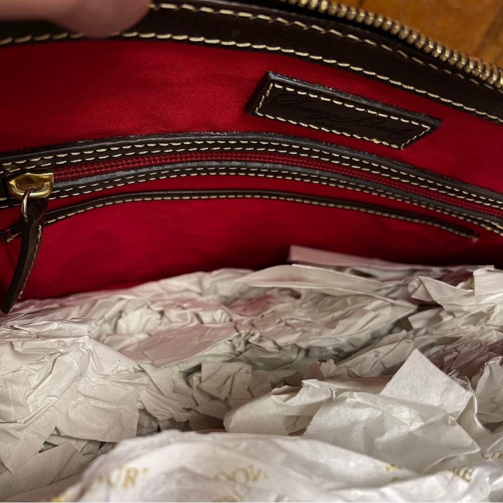 Dooney & Bourke Lizard Embossed Zip Zip Satchel - Picture 5 of 8